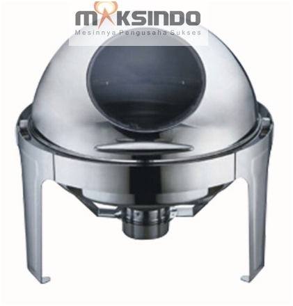 Jual Chafing Dish Bentuk Bulat (Round Roll) 6 Liter di Medan