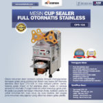 Jual Mesin Cup Sealer Full Otomatis Stainless (CPS-12A) di Medan