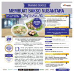 Training Cerdas Membuat Bakso Nusantara, Sabtu 14 Maret 2020 Training Cerdas Membuat Bakso Nusantara, Sabtu 14 Maret 2020