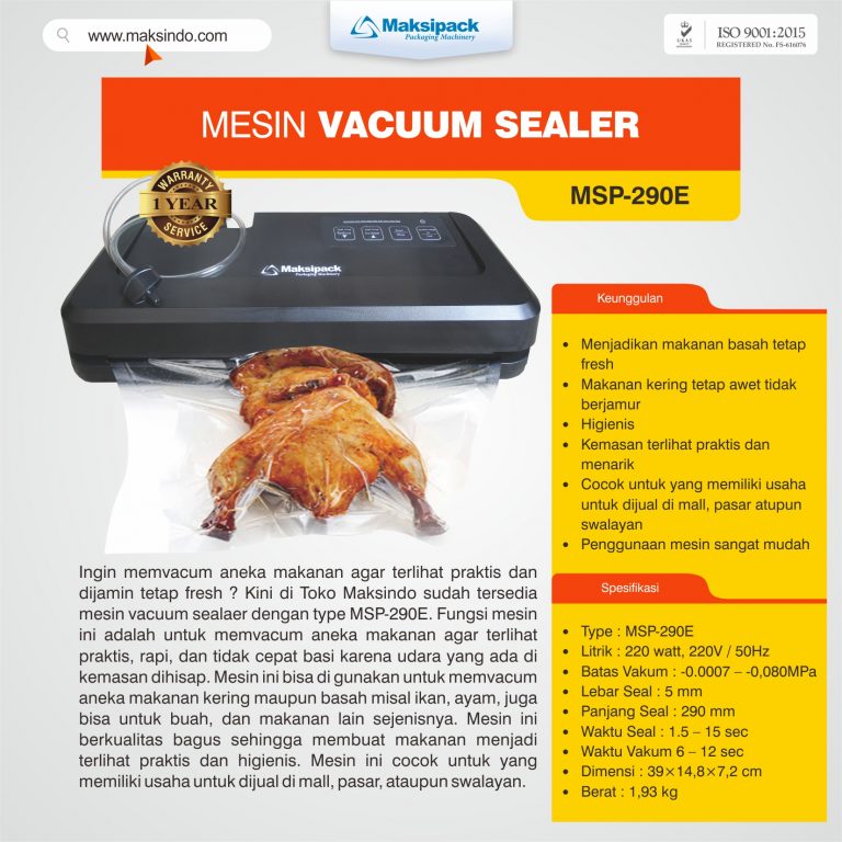 Mesin Vacuum Sealer MSP-290E